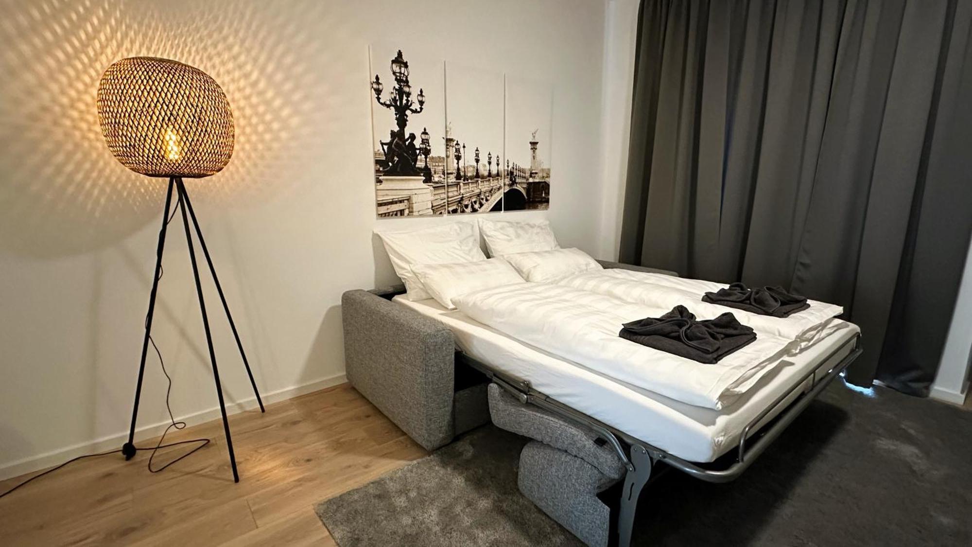 Bohnapartments - Nordkap-Suiten - Gratis Parkplatz - Moderner Neubau - Erdgeschoss - Fussbodenheizung Ерфурт Номер фото