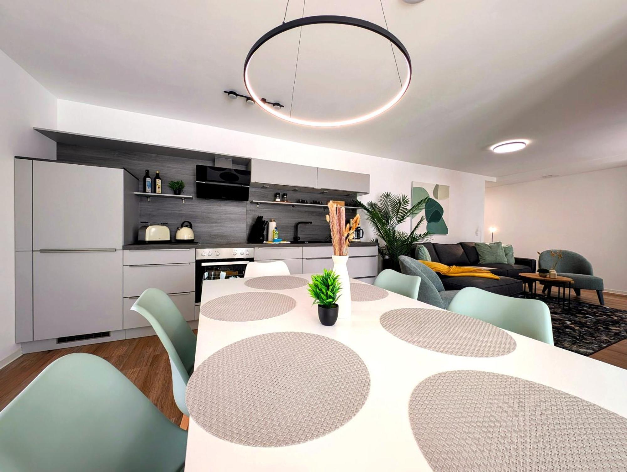 Bohnapartments - Nordkap-Suiten - Gratis Parkplatz - Moderner Neubau - Erdgeschoss - Fussbodenheizung Ерфурт Екстер'єр фото